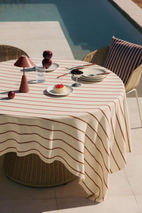 Gracilis cotton tablecloth