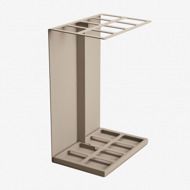 Eulalia Iron Umbrella Stand Moka Brown - Sklum