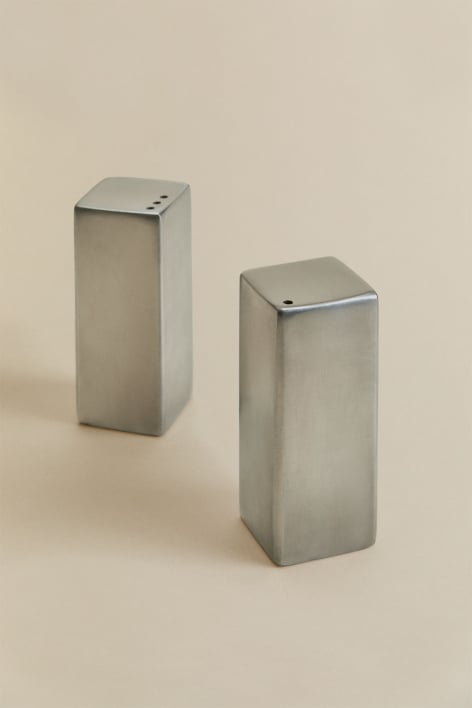 Limatoli stainless steel salt and pepper shaker