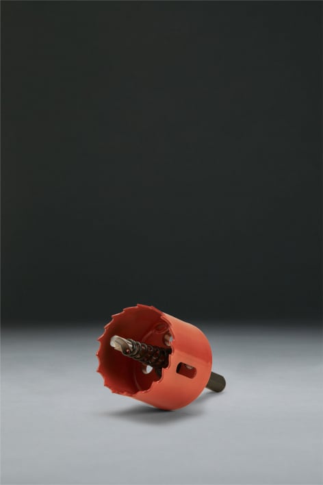 Downlight hole saw with steel frame Glendive