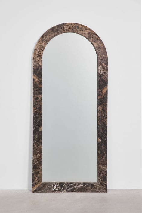 Alune natural stone wall mirror