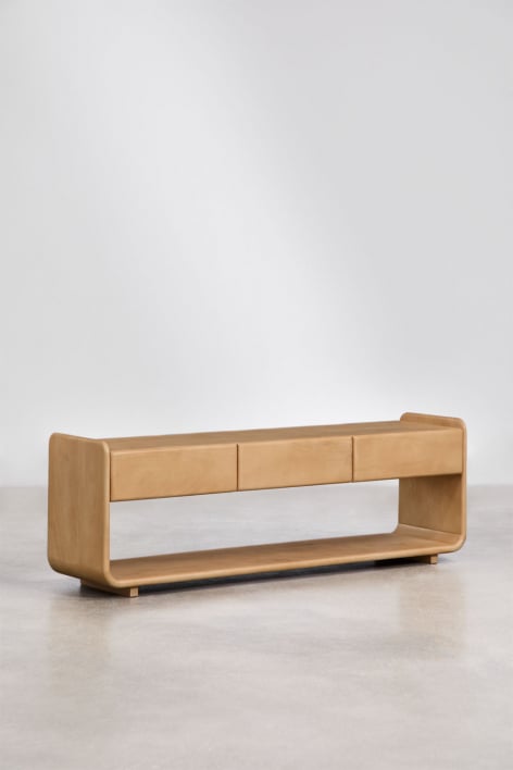 TV Stand 140x40 cm in mango wood Tinsley - Mango wood