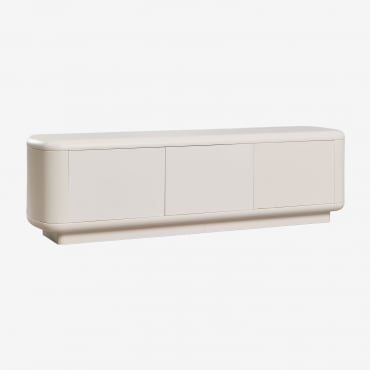 Cixila Tv Cabinet 160x40 Cm In Mdf Gardenia White - Sklum