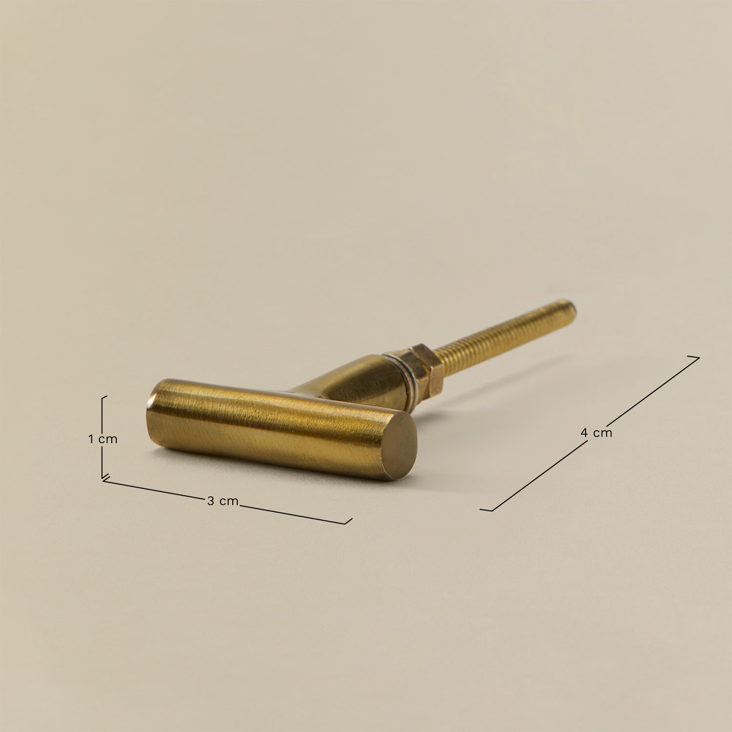 Pack of 2 Daneriel iron handles, MEASURES