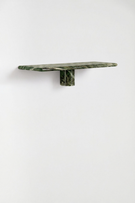 Uganda marble wall shelf - Green Marble Forest