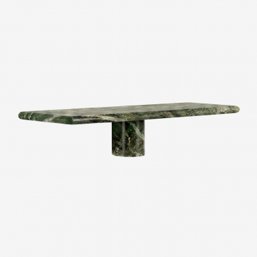 Floating Nightstand 35x15 Cm In Uganda Marble Green Marble Forest - Sklum