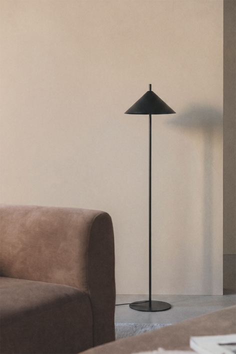 Aziel iron floor lamp