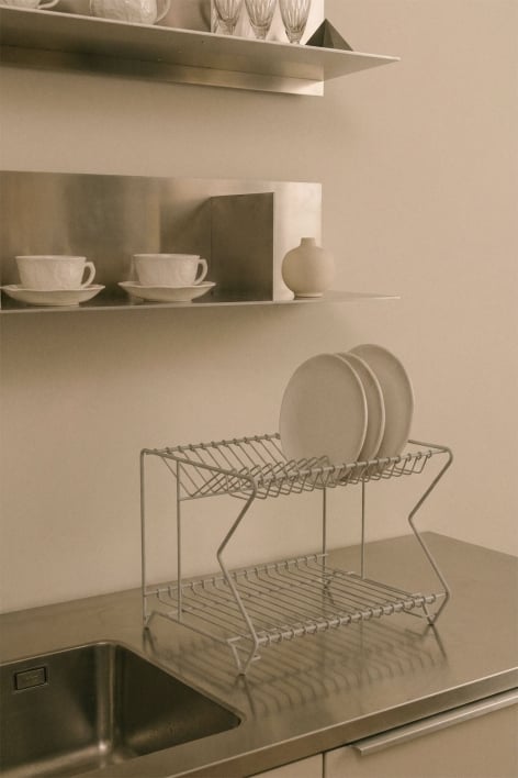 Elixane iron dish drainer