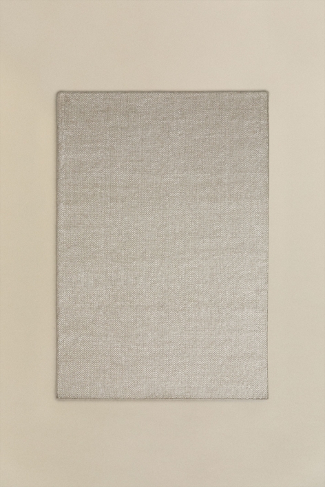 Rectangular wool rug Jultriz - Glaciar Grey