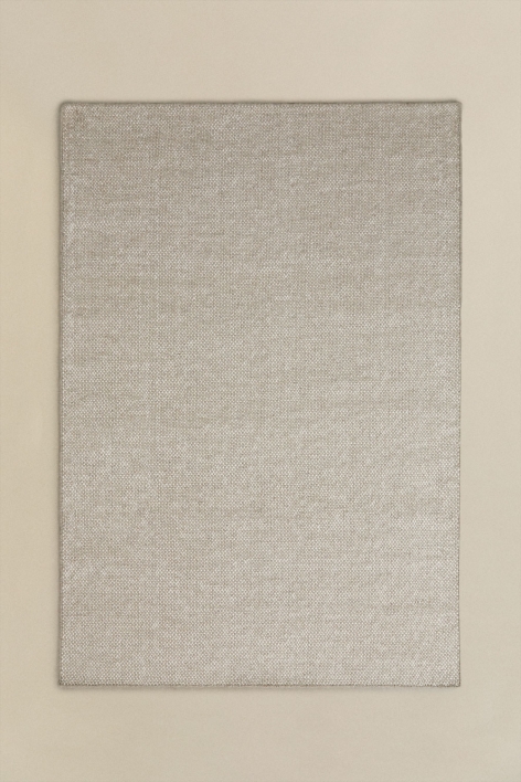Rectangular wool rug Jultriz - Glaciar Grey