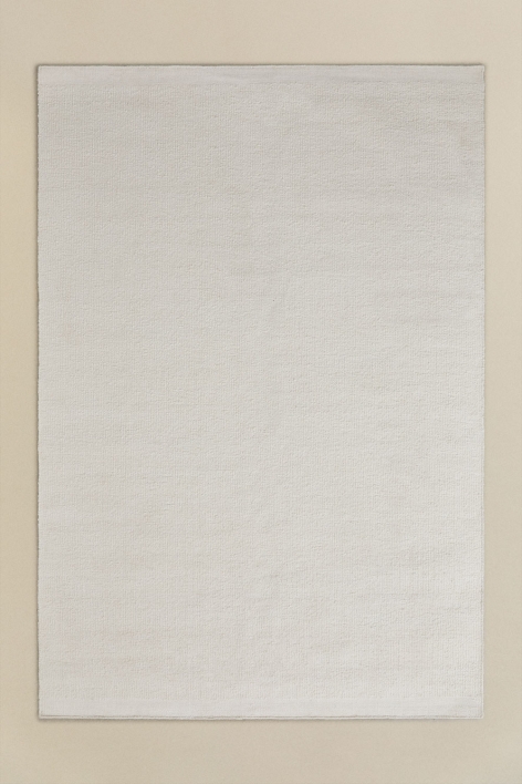 Rectangular outdoor rug in polyethylene Aldonza