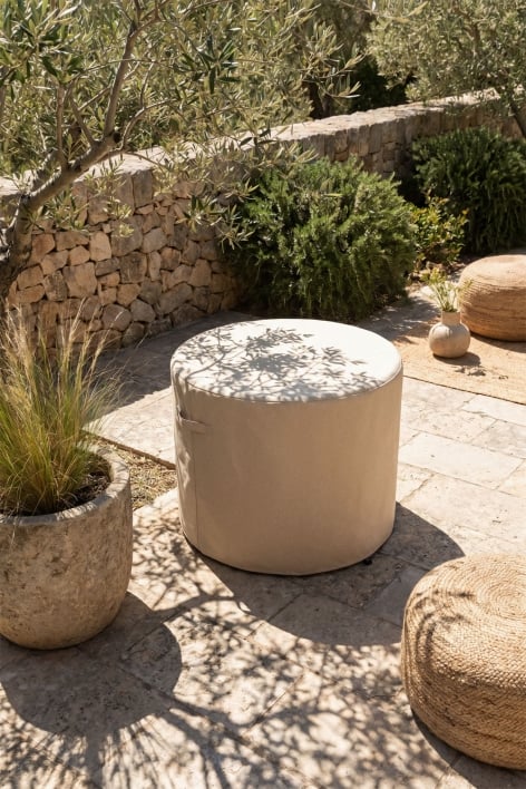 Otley round garden table protective cover