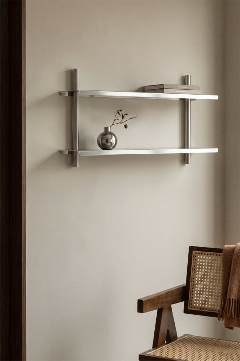 Eralia stainless steel wall shelf