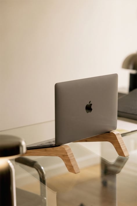 Ukara bamboo laptop stand