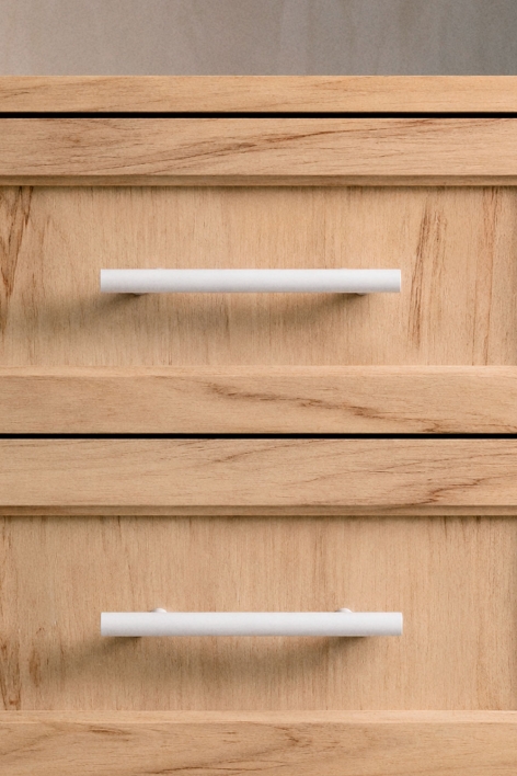 Pack of 2 Daneriel iron handles - Bright white