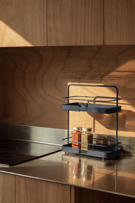 Alarea iron spice rack - Grey Graphite