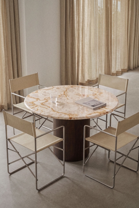 Round dining table Ø120 cm Luceida