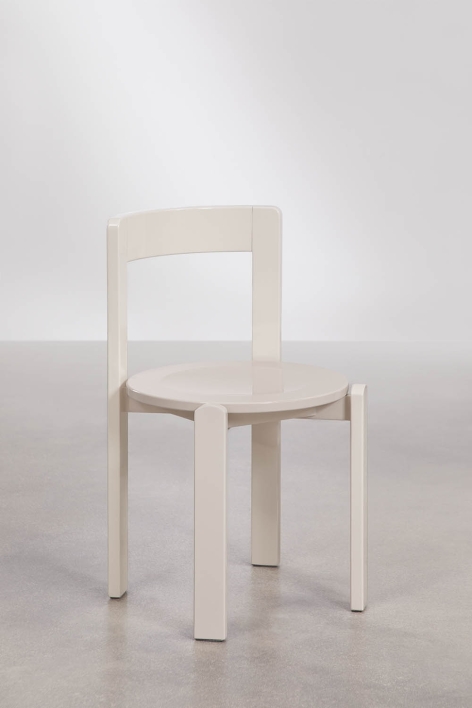 Noreli oak wood dining chair