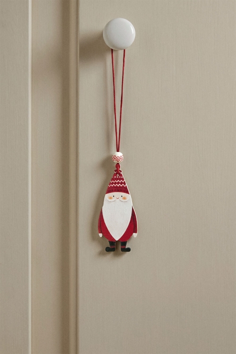 Pack of 3 Christmas decorations in papier-mâché Vaucat