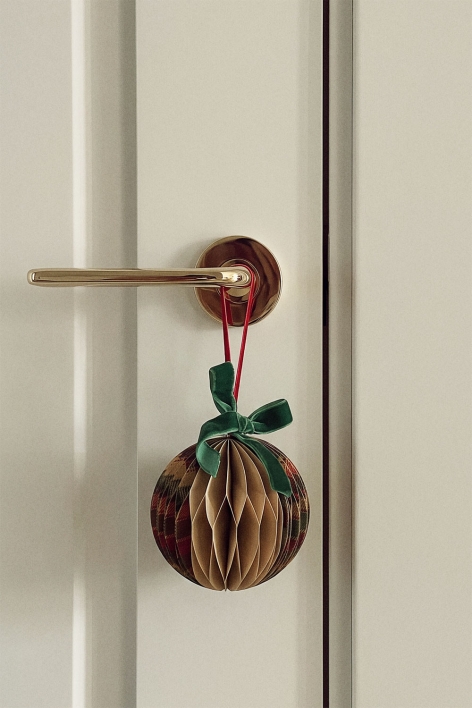 Pack of 3 Christmas paper decorations Luvia