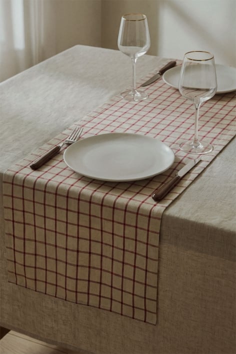 Cotton Table Runner 50x160 cm Oriska