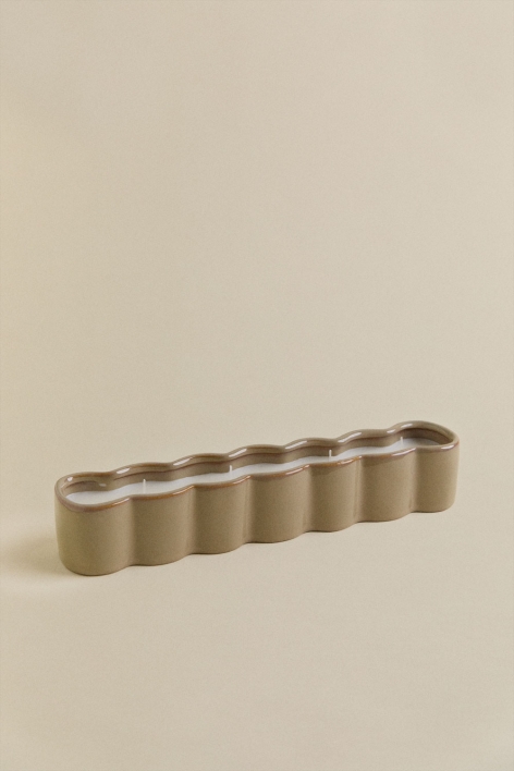 Tuindy ceramic decorative candle
