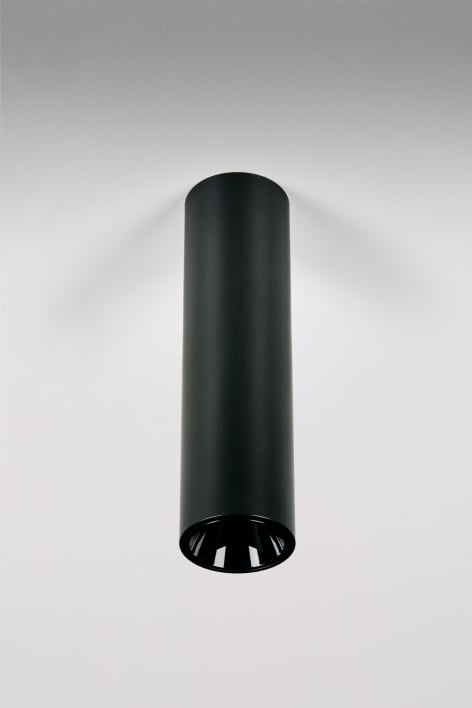 Surface-mounted LED ceiling light Ø4 cm in aluminium with gradual on/off Luisiana