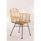 Synthetic Rattan Dining Chair Mimbar Style, thumbnail image 2