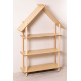 Zita Kids Shelf with 3 Wood Shelves, thumbnail image 2