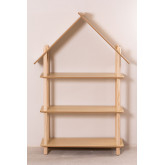 Zita Kids Shelf with 3 Wood Shelves, thumbnail image 3