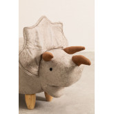 Kids Triceratops Stool Ducky , thumbnail image 4