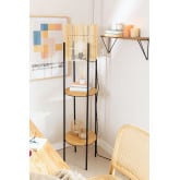 Floor Lamp with Bamboo Shelves Loopa, thumbnail image 1