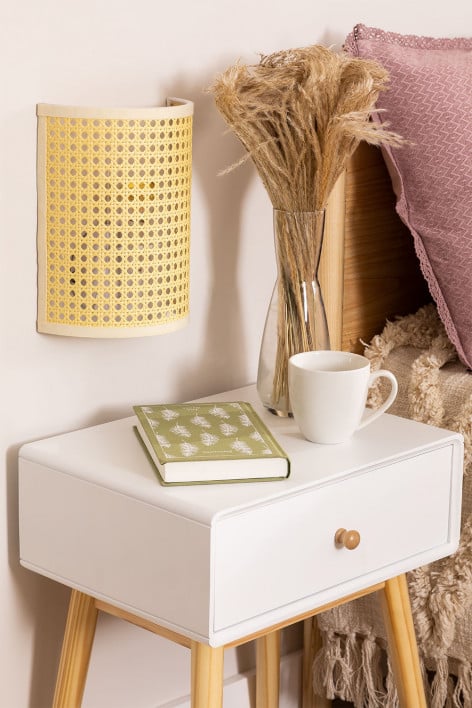 Aplique de Pared en Ratán Sety