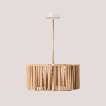 Uillo Nylon Rope Ceiling Lamp Ø40 Cm - Sklum