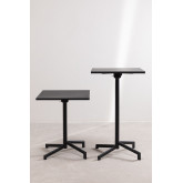 Foldable & Convertible Bar Table in 2 heights Dely (60x60 cm) , thumbnail image 3