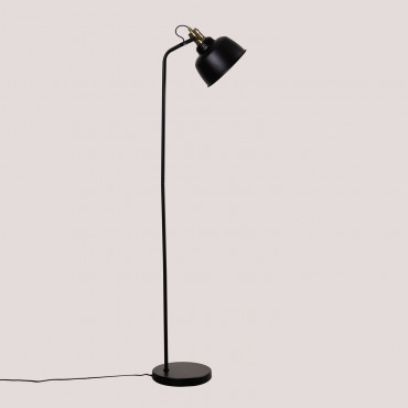 Floor Lamp Louise Black - Sklum