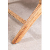 Wood and Leather Lounge Chair Zaid , thumbnail image 6