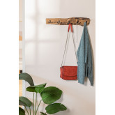 Recycled Wooden Wall Coat Rack Trunc , thumbnail image 1