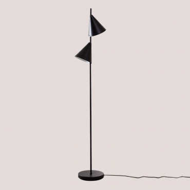 Clarisse Floor Lamp Black - Sklum