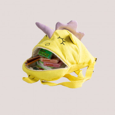 Cotton Backpack Occam Kids Yellow - Sklum