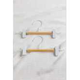 Set of 2 Hangers with Clip Corin Kids, thumbnail image 2