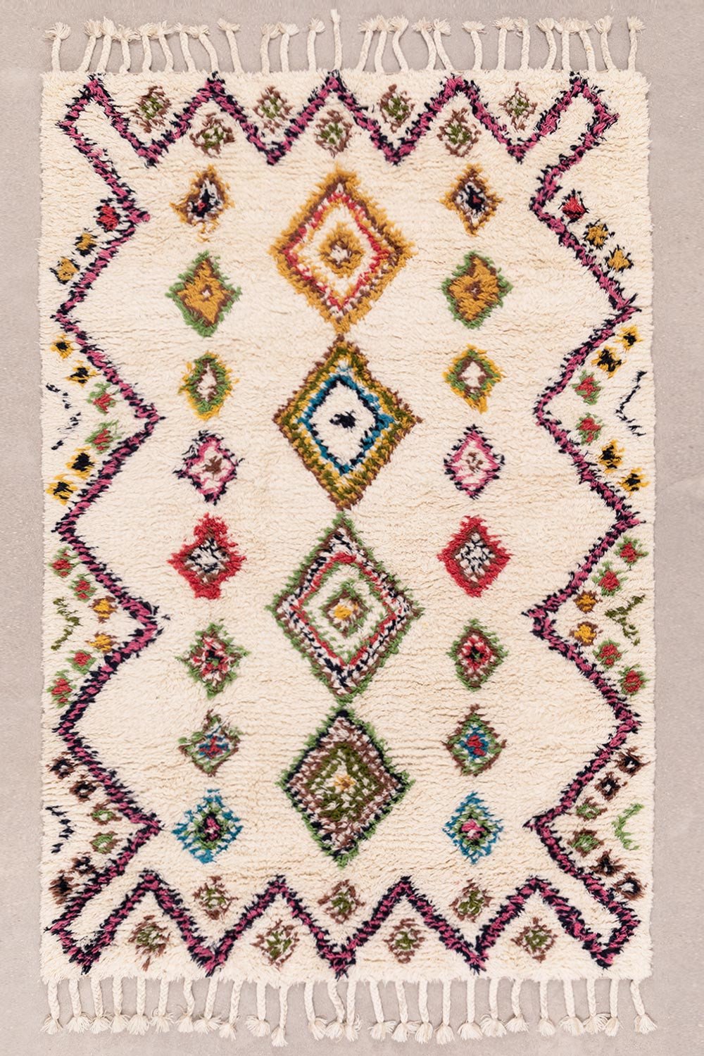 Wool & Cotton Rug (239 x 164 cm) Mesty Style, gallery image 1
