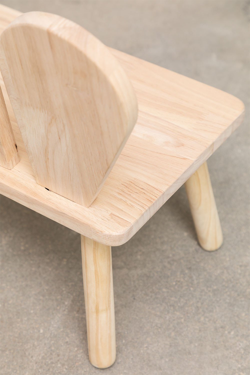 Buny Style Kids pine wood bench, gallery image 6