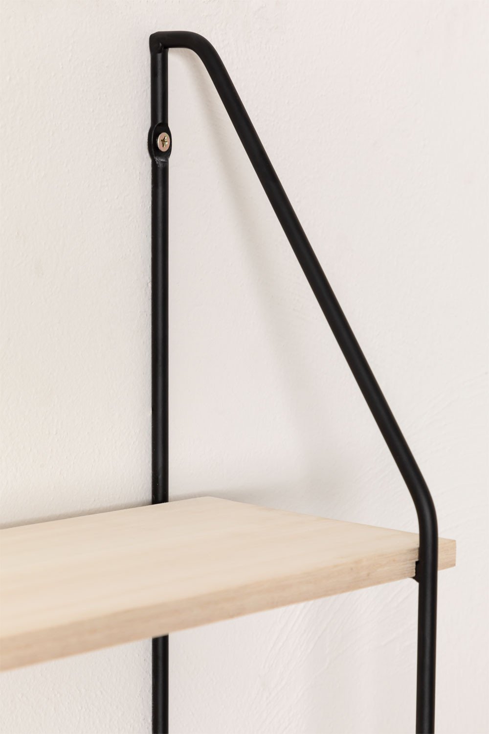 Wood & Steel Wall Shelf Arison , gallery image 5