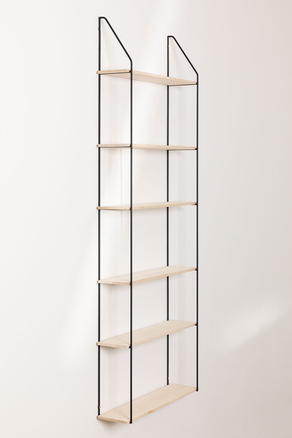 Wood & Steel Wall Shelf Arison , gallery image 2