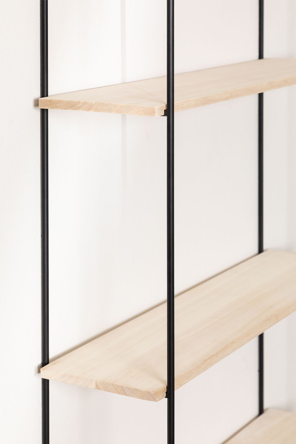 Arison 65 Cm Wall Shelf In Wood And Steel SKLUM Arison 65 Cm Wall Shelf In Wood And Steel SKLUM