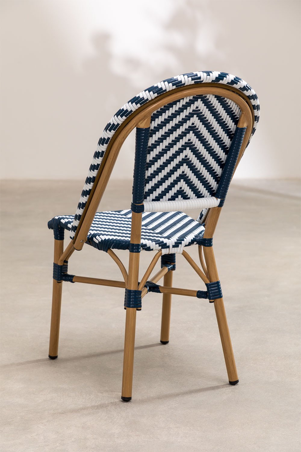 navy garden chairs