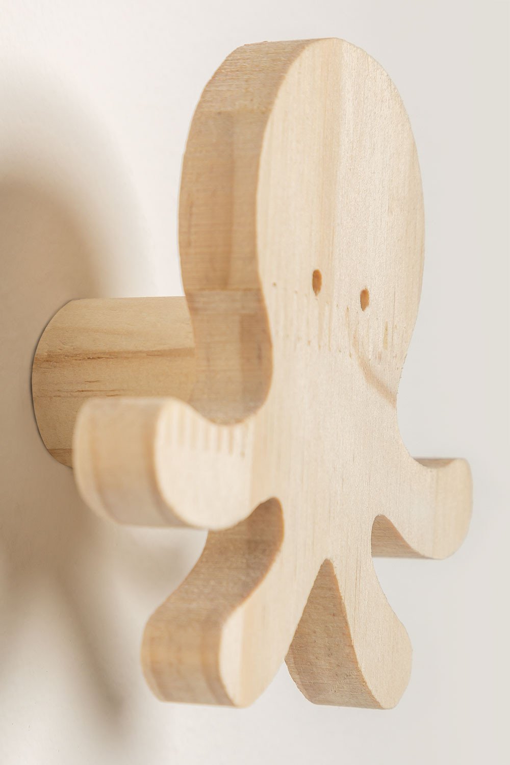 Pol Kids pine wood wall coat rack, gallery image 3