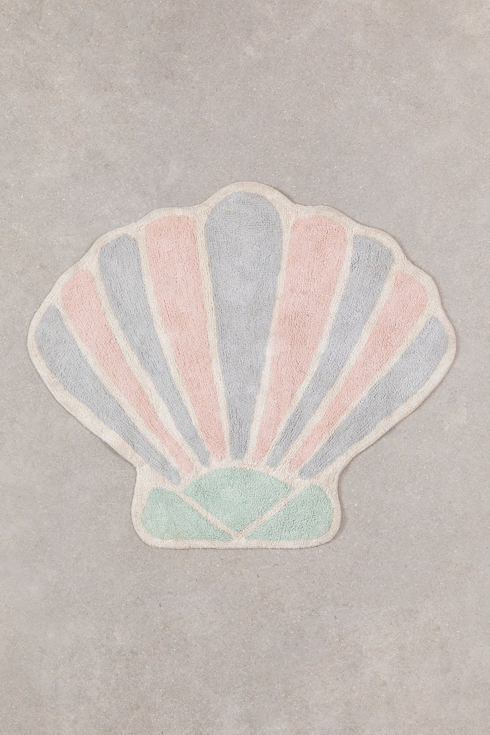 Cotton bath mat (86 x 74 cm) Sayla, gallery image 1