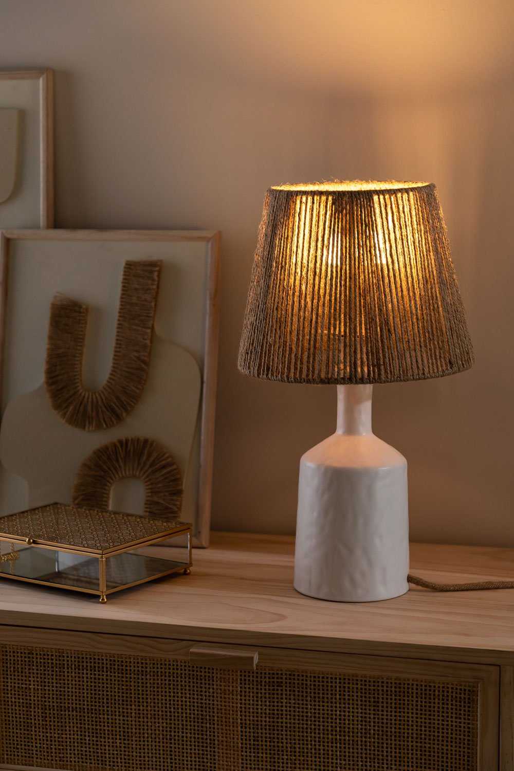 Ceramic Table Lamp Elin, gallery image 2